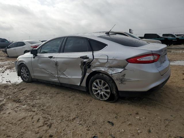 3FA6P0G78FR244518 - 2015 FORD FUSION S SILVER photo 2