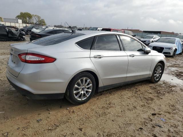 3FA6P0G78FR244518 - 2015 FORD FUSION S SILVER photo 3