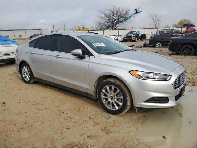 3FA6P0G78FR244518 - 2015 FORD FUSION S SILVER photo 4