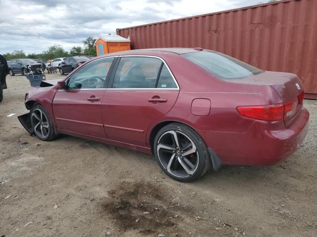 1HGCM56835A150120 - 2005 HONDA ACCORD EX Бордовый фото 2