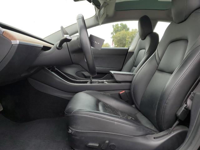 5YJ3E1EA3JF108329 - 2018 TESLA MODEL 3 Чорний фото 7