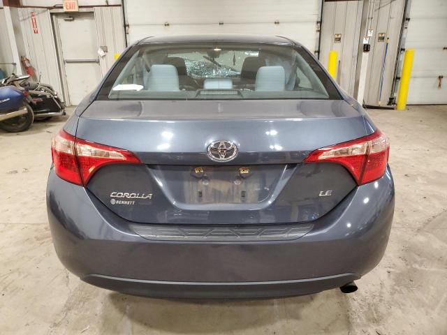 2T1BURHE7HC847438 - 2017 TOYOTA COROLLA L GRAY photo 6