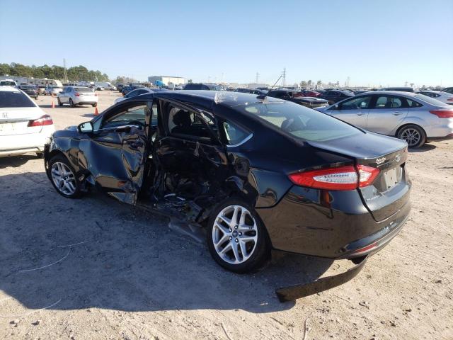 3FA6P0H78ER260800 - 2014 FORD FUSION SE BLACK photo 2