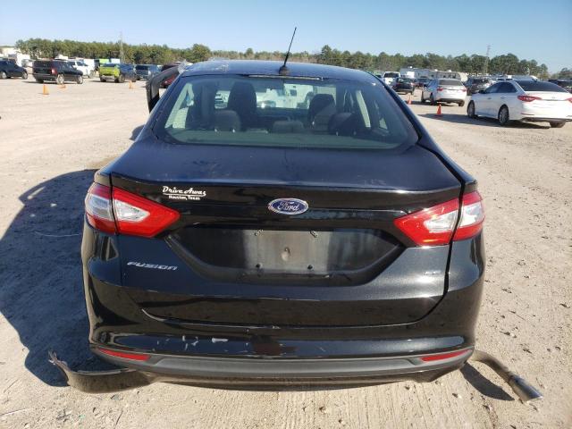 3FA6P0H78ER260800 - 2014 FORD FUSION SE BLACK photo 6