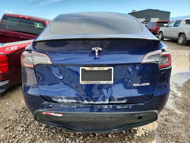 5YJYGDEF7LF014051 - 2020 TESLA MODEL Y 蓝色 照片 6
