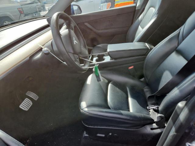 5YJYGDEF7LF014051 - 2020 TESLA MODEL Y 蓝色 照片 7