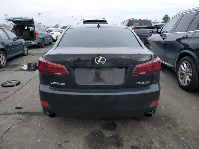 JTHBK262095094466 - 2009 LEXUS IS 250 BLACK photo 6