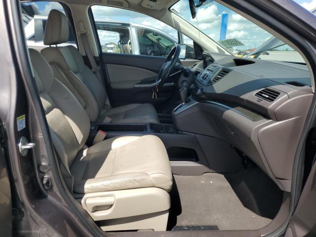 5J6RM3H78DL015794 - 2013 HONDA CR-V EXL TAN photo 7