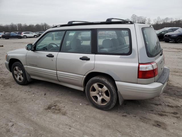 JF1SF65661H724663 - 2001 SUBARU FORESTER S SILVER photo 2