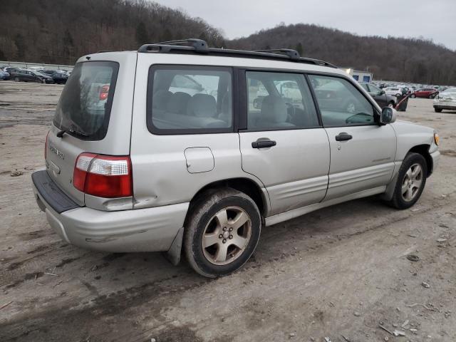JF1SF65661H724663 - 2001 SUBARU FORESTER S SILVER photo 3