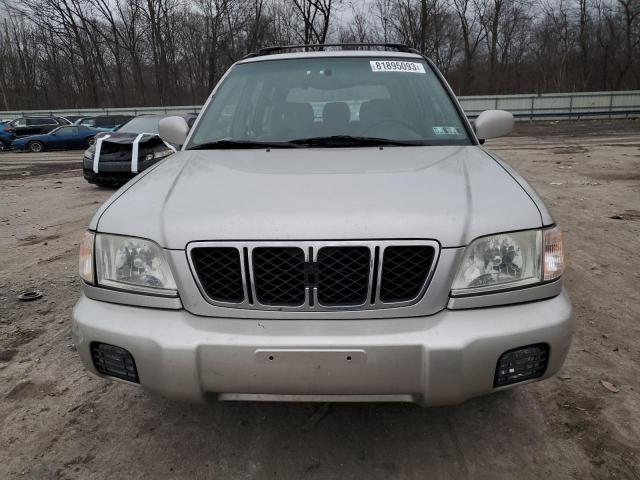 JF1SF65661H724663 - 2001 SUBARU FORESTER S SILVER photo 5