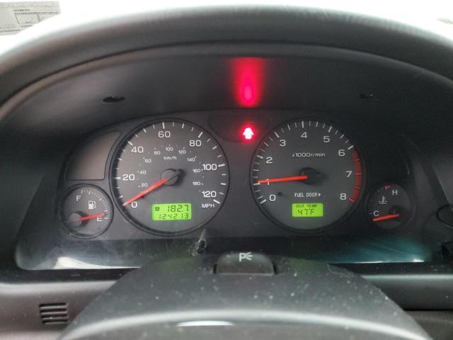 JF1SF65661H724663 - 2001 SUBARU FORESTER S SILVER photo 9