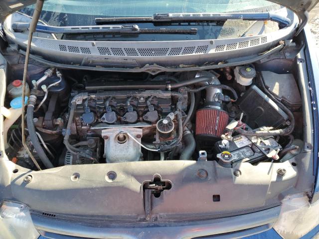 2HGFG126X7H548690 - 2007 HONDA CIVIC LX BLUE photo 11
