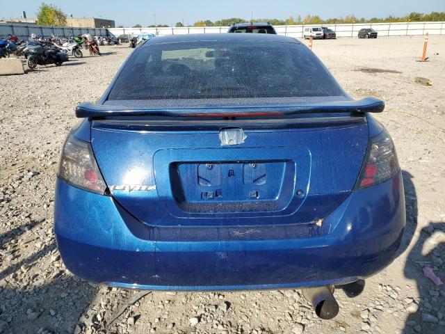 2HGFG126X7H548690 - 2007 HONDA CIVIC LX BLUE photo 6