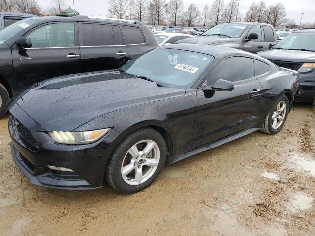1FA6P8AM5F5395834 - 2015 FORD MUSTANG BLACK photo 1