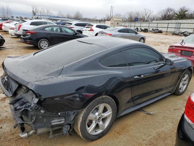 1FA6P8AM5F5395834 - 2015 FORD MUSTANG BLACK photo 3