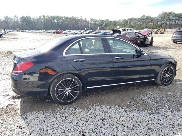 55SWF8DB6KU287396 - 2019 MERCEDES-BENZ C 300 BLACK photo 3