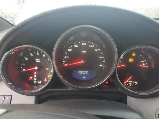 1G6DM1ED5B0141255 - 2011 CADILLAC CTS PERFORMANCE COLLECTION ვერცხლისფერი ფოტო 9