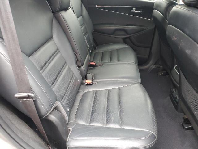 5XYPH4A52GG096386 - 2016 KIA SORENTO EX GRAY photo 10