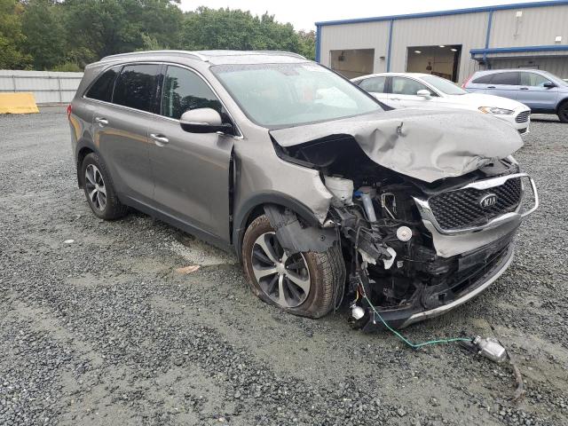5XYPH4A52GG096386 - 2016 KIA SORENTO EX GRAY photo 4