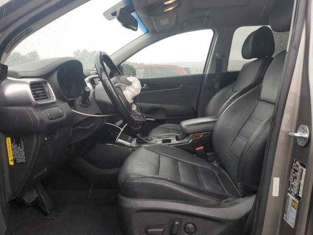 5XYPH4A52GG096386 - 2016 KIA SORENTO EX GRAY photo 7