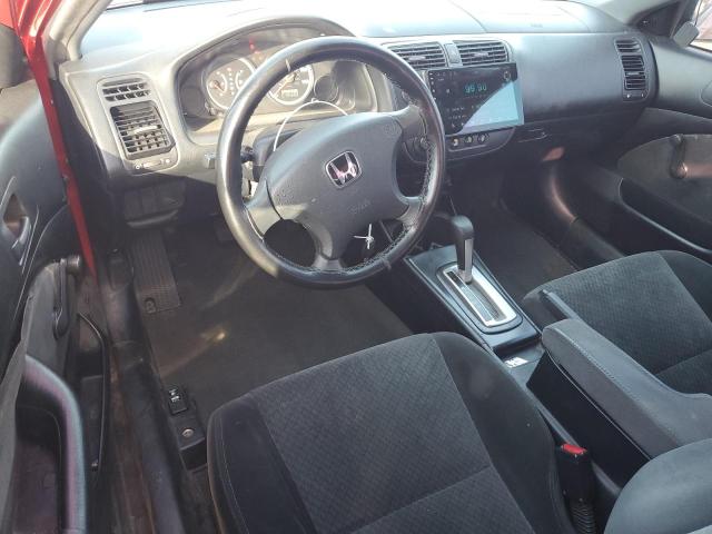 1HGEM22155L029805 - 2005 HONDA CIVIC DX VP Rouge photo 8
