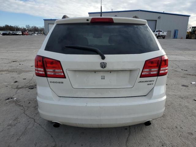 3D4PG5FV5AT151465 - 2010 DODGE JOURNEY SXT WHITE photo 6