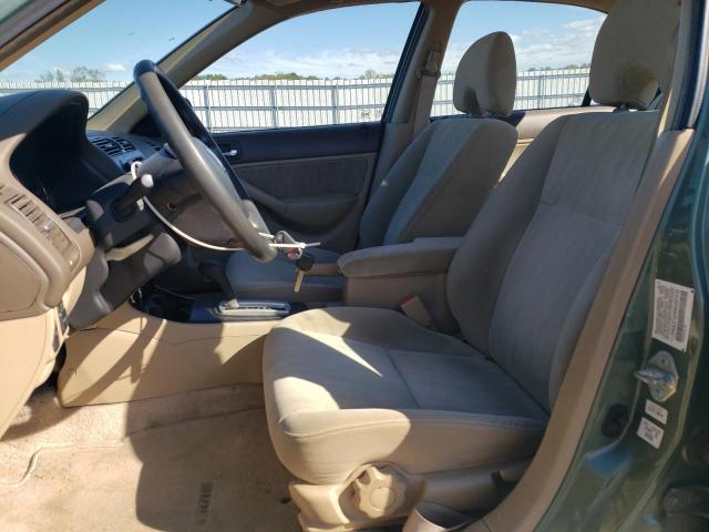 2HGES16594H501030 - 2004 HONDA CIVIC LX GREEN photo 7