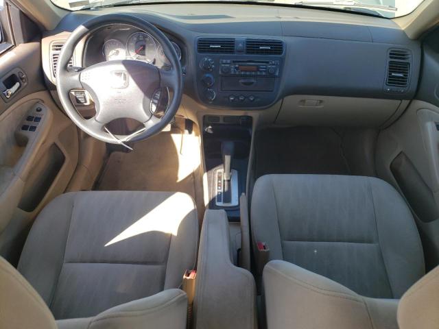 2HGES16594H501030 - 2004 HONDA CIVIC LX GREEN photo 8