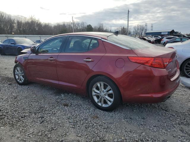 5XXGN4A77DG149092 - 2013 KIA OPTIMA EX RED photo 2