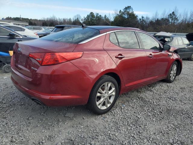 5XXGN4A77DG149092 - 2013 KIA OPTIMA EX RED photo 3