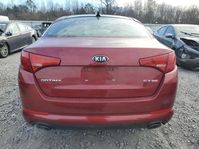 5XXGN4A77DG149092 - 2013 KIA OPTIMA EX RED photo 6