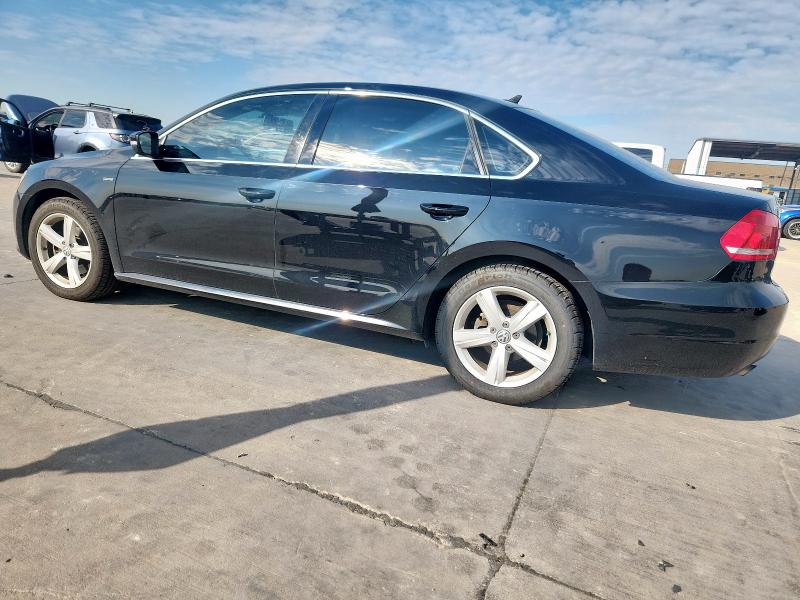 1VWAT7A38FC120677 - 2015 VOLKSWAGEN PASSAT S BLACK photo 2