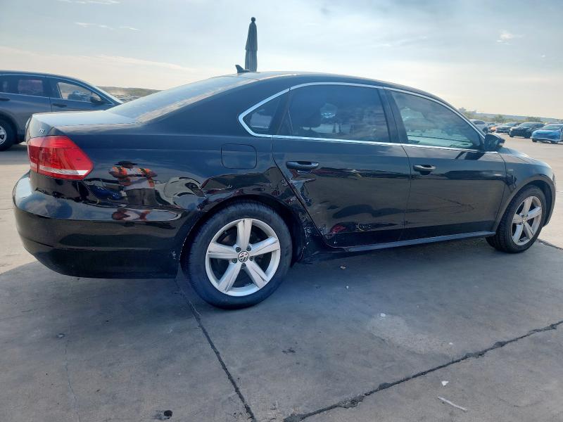 1VWAT7A38FC120677 - 2015 VOLKSWAGEN PASSAT S BLACK photo 3