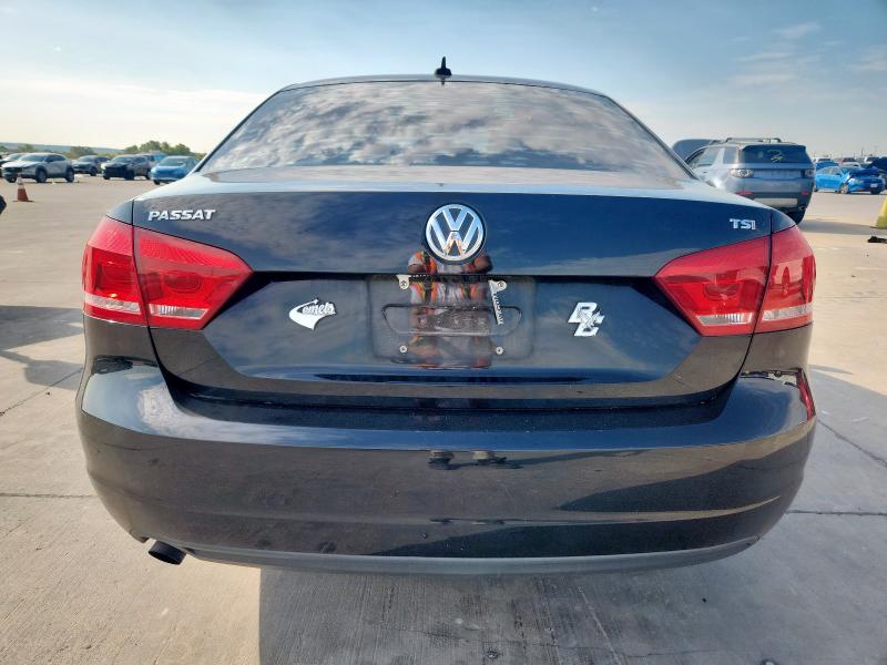 1VWAT7A38FC120677 - 2015 VOLKSWAGEN PASSAT S BLACK photo 6