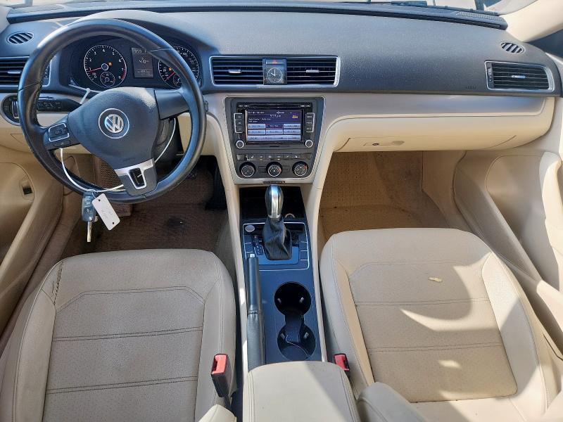 1VWAT7A38FC120677 - 2015 VOLKSWAGEN PASSAT S BLACK photo 8