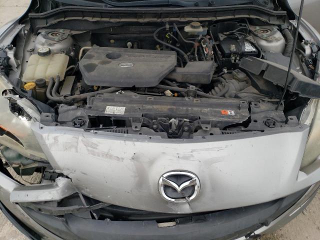 JM1BL1UF6B1413946 - 2011 MAZDA 3 I SILVER photo 11