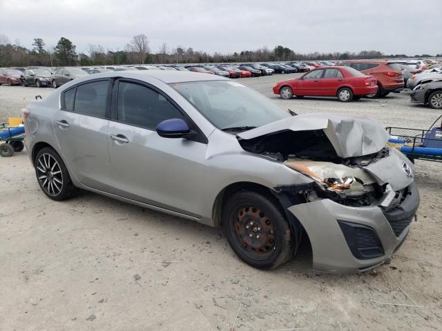 JM1BL1UF6B1413946 - 2011 MAZDA 3 I SILVER photo 4