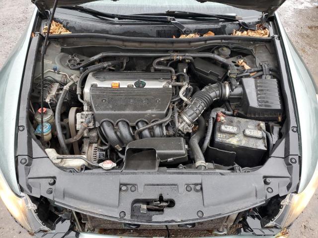 1HGCP26818A810956 - 2008 HONDA ACCORD EXL GREEN photo 11