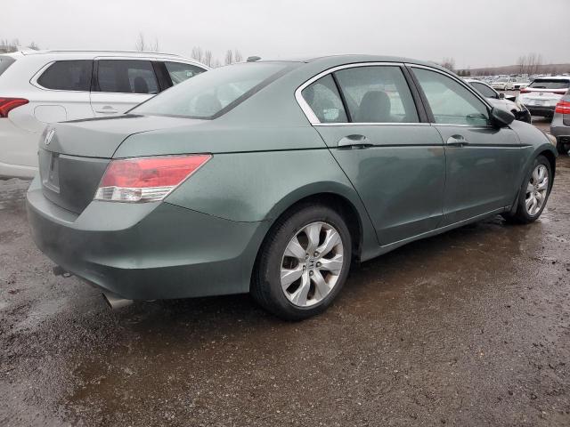 1HGCP26818A810956 - 2008 HONDA ACCORD EXL GREEN photo 3