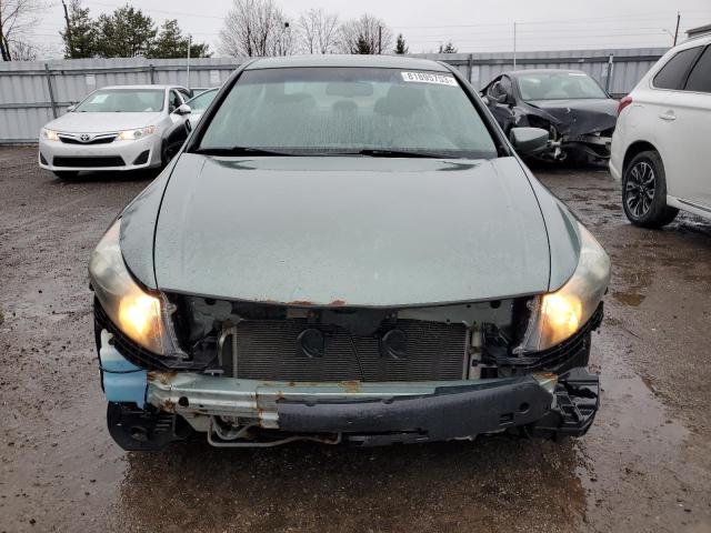 1HGCP26818A810956 - 2008 HONDA ACCORD EXL GREEN photo 5