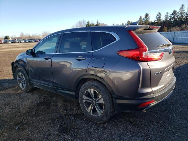 2HKRW2H28KH129116 - 2019 HONDA CR-V LX GRAY photo 2