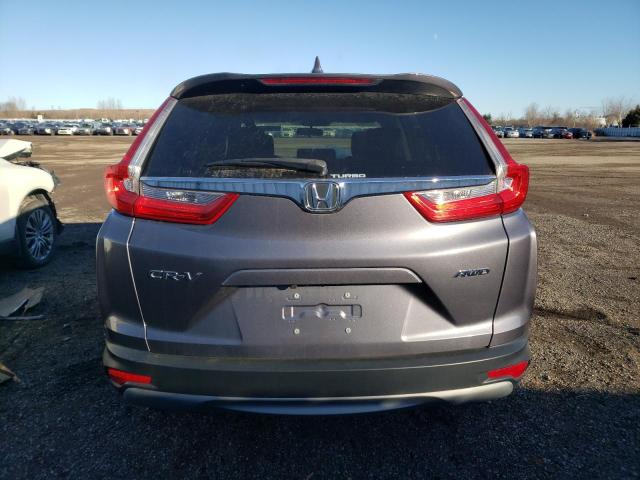 2HKRW2H28KH129116 - 2019 HONDA CR-V LX GRAY photo 6