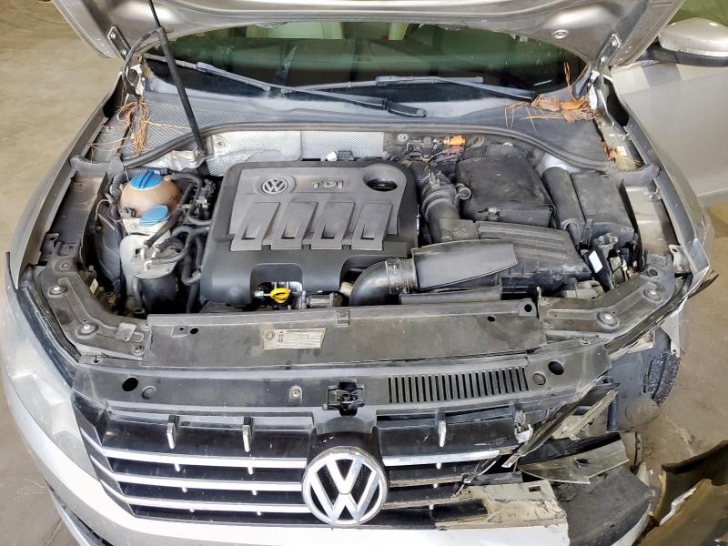 1VWCN7A38EC044735 - 2014 VOLKSWAGEN PASSAT SEL Серый фото 11