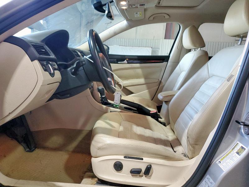 1VWCN7A38EC044735 - 2014 VOLKSWAGEN PASSAT SEL Серый фото 7