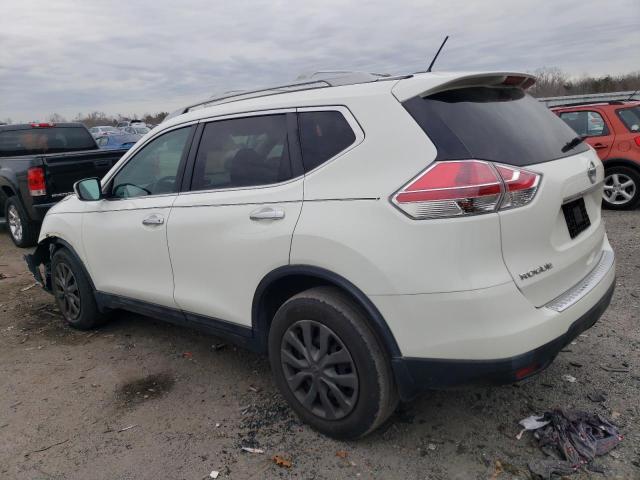 5N1AT2MV6GC898718 - 2016 NISSAN ROGUE S WHITE photo 2