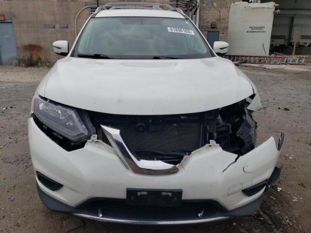 5N1AT2MV6GC898718 - 2016 NISSAN ROGUE S WHITE photo 5