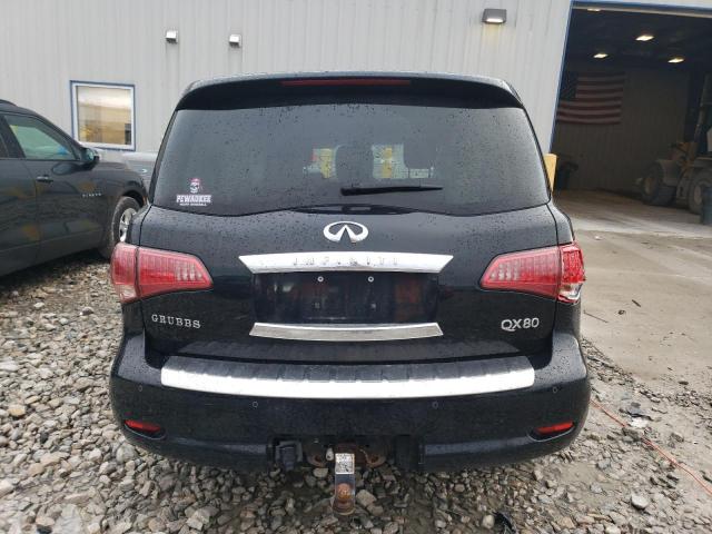 JN8AZ2NC1F9370701 - 2015 INFINITI QX80 BLACK photo 6