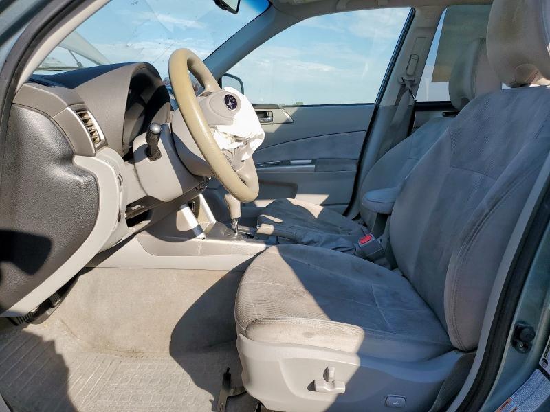 JF2SH6CC1AH730160 - 2010 SUBARU FORESTER 2.5X PREMIUM მწვანე ფოტო 7