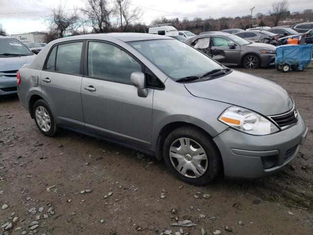 3N1BC1AP6AL379465 - 2010 NISSAN VERSA S SILVER photo 4